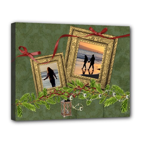 ShabbyChristmas Vol1 - Canvas 14x11 (stretched)  - Canvas 14  x 11  (Stretched)