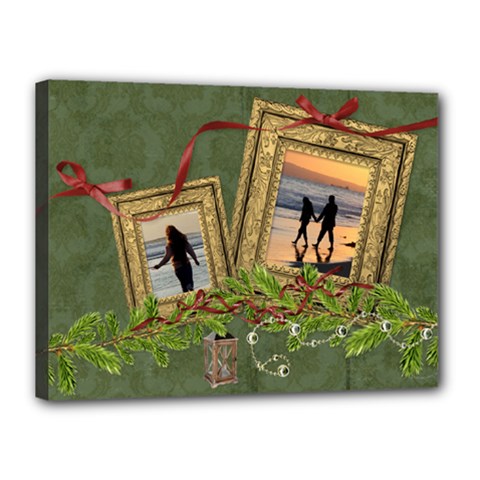 ShabbyChristmas Vol1 - Canvas 16x12(stretched)  - Canvas 16  x 12  (Stretched)
