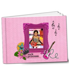 9x7 (DELUXE) - My Rock Princess - 9x7 Deluxe Photo Book (20 pages)