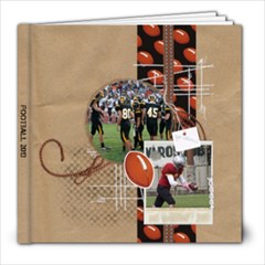 Football-8x8 Photo Book (20 pgs) - 8x8 Photo Book (20 pages)