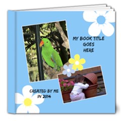 Sunny Days Deluxe 8x8 Book (20 Pages) - 8x8 Deluxe Photo Book (20 pages)