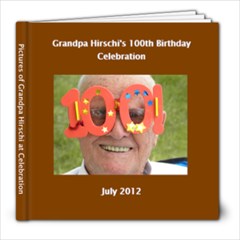 Grandpa Hirschi - 8x8 Photo Book (20 pages)