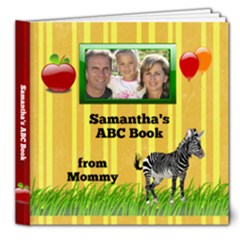 Personalized ABC Book, Deluxe 8x8 20pg - 8x8 Deluxe Photo Book (20 pages)