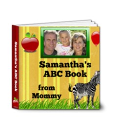 Personalized Alphabet Mini Book 4x4 - 4x4 Deluxe Photo Book (20 pages)
