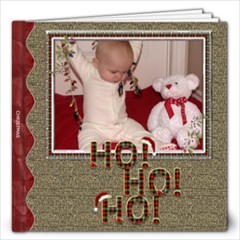 Ho Ho Ho Christmas 12x12 Photo Book - 12x12 Photo Book (20 pages)