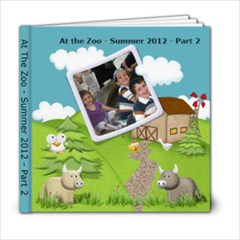 Zoo - Summer 2012 - 6x6 Photo Book (20 pages)