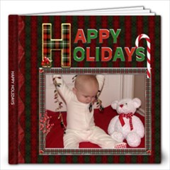 Happy Holidays 12x12 Photo Book (20 Pgs) - 12x12 Photo Book (20 pages)