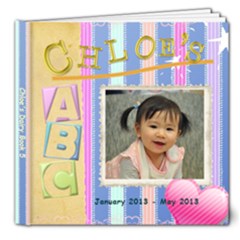 Chloe s ABC - 8x8 Deluxe Photo Book (20 pages)