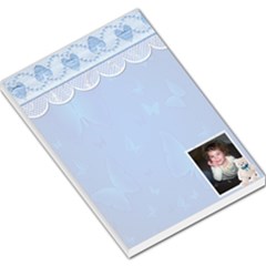 Butt]erfly and hearts laqrge memo pad - Large Memo Pads