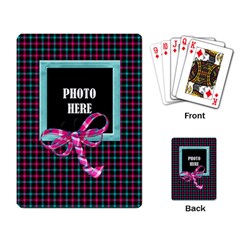 Color Splash Playing Cards 1 - Playing Cards Single Design (Rectangle)
