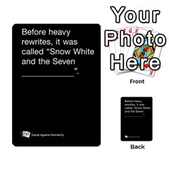 Cards Against Humanity E1.1 - Multi-purpose Cards (Rectangle)