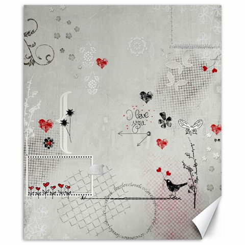 Canvas 8  X 10  Love By Deca 8.15 x9.66  Canvas - 1