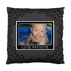 Cutie Patootie Cushion Case (2 Sided) - Standard Cushion Case (Two Sides)