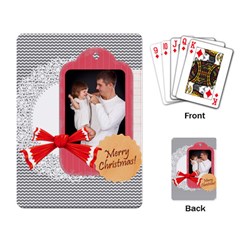 merry christmas, happy new year, xmas - Playing Cards Single Design (Rectangle)