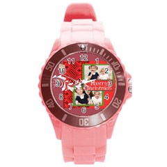 love - Round Plastic Sport Watch (L)
