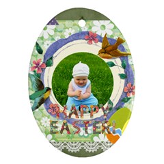 easter - Oval Ornament (Two Sides)