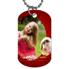 easter - Dog Tag (One Side)
