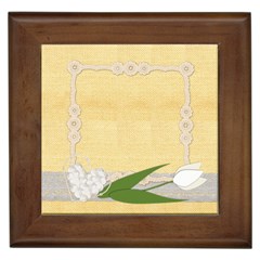 Spring Wedding framed tile