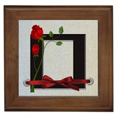 With Love for You framed tile