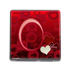 I Heart you Red memory card reader - Memory Card Reader (Square 5 Slot)