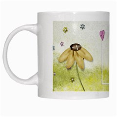 Nature Beauty Cup - White Mug