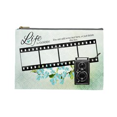 Forget Me Not Cosmetic Bag Large - Cosmetic Bag (Large)