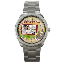 father - Sport Metal Watch