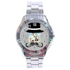 fathers day - Stainless Steel Analogue Watch