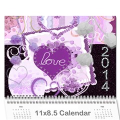 Calendar 2014 - Wall Calendar 11  x 8.5  (12-Months)