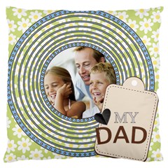 father - Large Cushion Case (One Side)