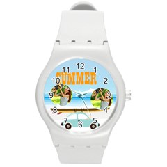 summer - Round Plastic Sport Watch (M)