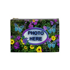 Wild flower medium cosmetic bag - Cosmetic Bag (Medium)