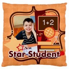 back to school - Large Cushion Case (One Side)