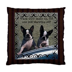 Bulldog pillow - Standard Cushion Case (Two Sides)