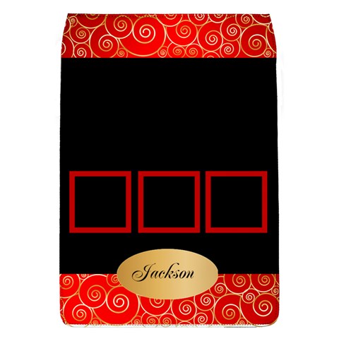 Red Classic Removable Flap Cover (large) By Deborah Front
