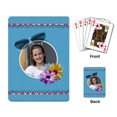 Our Backyard Party Playing Cards 1 - Playing Cards Single Design (Rectangle)