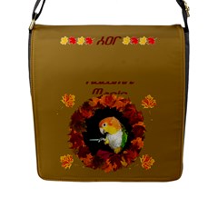 Autumn Magic Flap Closure Messenger Bag - Flap Closure Messenger Bag (L)