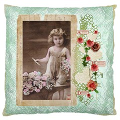 La Vie lll 20 inch double sided cushion - Large Cushion Case (Two Sides)