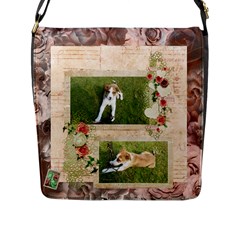 Rusty Puppy  Messenger Bag - Flap Closure Messenger Bag (L)