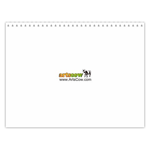 2024 Faded Glory Monochrome Calendar By Catvinnat Last Logo Page