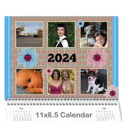 My Picture Calendar (any year) - Wall Calendar 11  x 8.5  (12-Months)