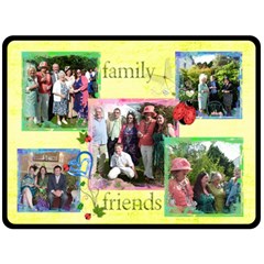 Family & Friends Extra Large Fleece Blanket - Fleece Blanket (Large)