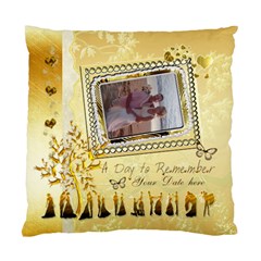Day to Remember gold love Wedding 1 cushion case - Standard Cushion Case (One Side)