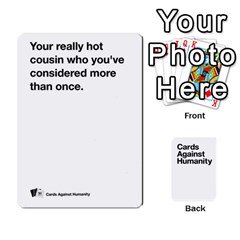 CaH White Cards 6 - Playing Cards 54 Designs (Rectangle)