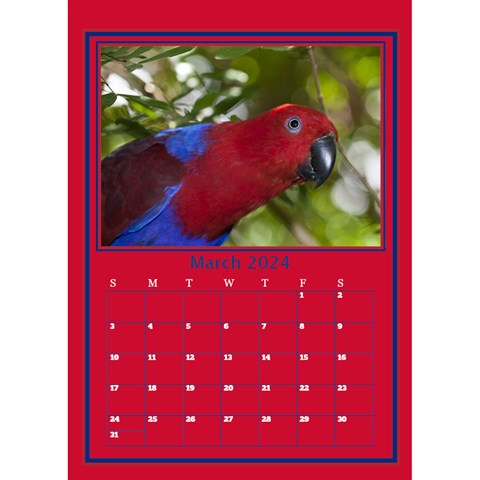 A Little Perfect Desktop Calendar By Deborah Mar 2024