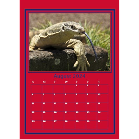 A Little Perfect Desktop Calendar By Deborah Aug 2024