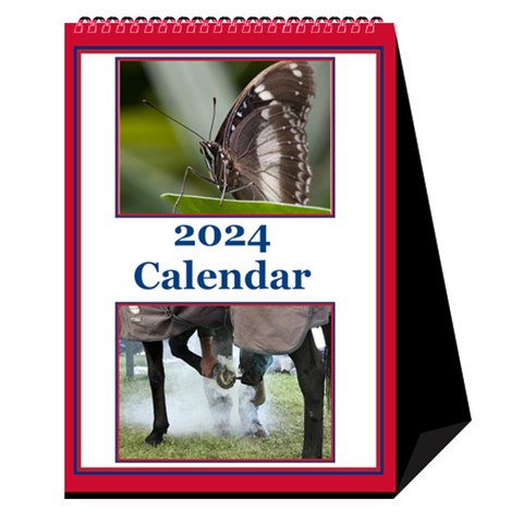 A Picture Desktop Calendar By Deborah Cover