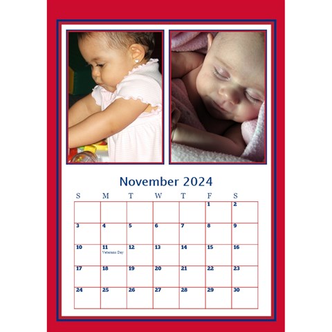 A Picture Desktop Calendar By Deborah Nov 2024
