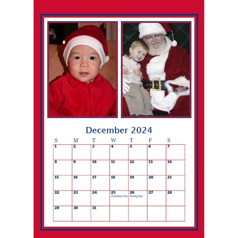 A Picture Desktop Calendar By Deborah Dec 2024