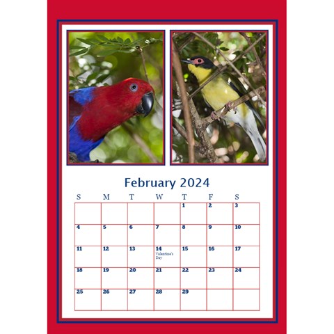 A Picture Desktop Calendar By Deborah Feb 2024